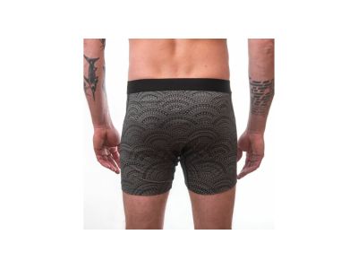 Sensor Merino Impress shorts, grey/maori