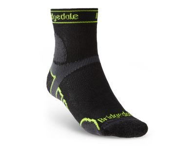 Bridgedale TRAIL RUN LW T2 MS 3/4 CREW socks, black