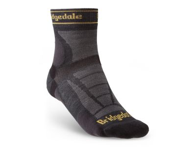 Bridgedale Trail Run UL T2 MS 3/4 CREW socks, gunmetal