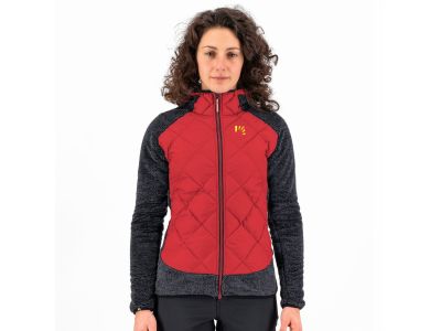 Karpos MARMAROLE women's jacket, red/gray