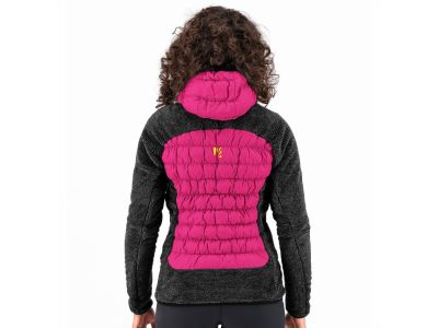 Karpos MARMAROLE női dzseki, fekete/rózsaszín