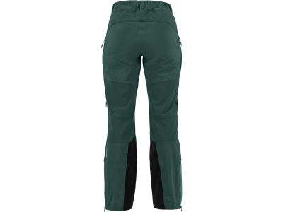 Pantaloni de dama Karpos MARMOLADA, verde inchis/maro auriu