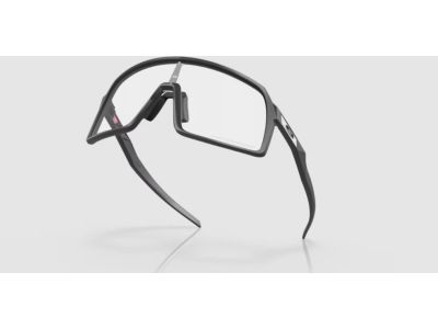 Oakley Sutro glasses, matte carbon/ clear to black iridium photochromic
