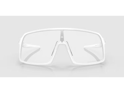 Oakley Sutro okulary, matte white/Clear to Back Iridium Photochromic