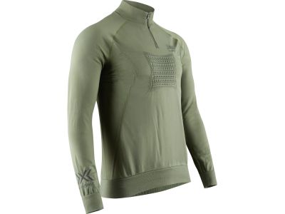X-BIONIC Racoon 4.0 Sweatshirt, grün/anthrazit