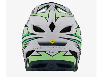 Troy Lee Designs D4 Composite Mips Volt helmet, white