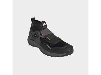 Five Ten Trailcross Pro Clip-In tornacipő, szürke Five/Core fekete/piros