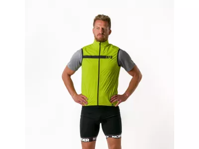 Northfinder JAYCOB vest, lime green/black