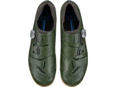 Shimano SH-RX600 cycling shoes, green