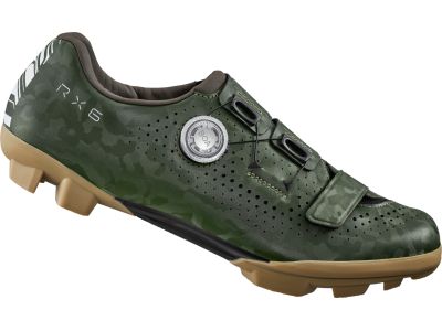 Shimano SH-RX600 cycling shoes, green
