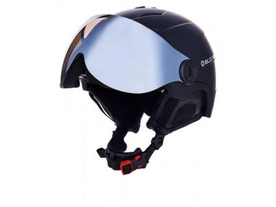 Blizzard Double Visor ski prilba, black matt/smoke lens/mirror