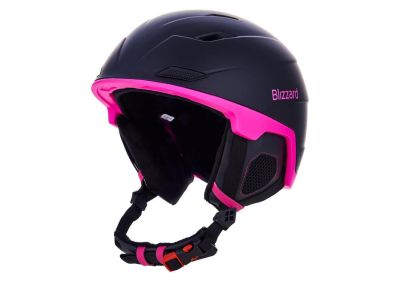 Blizzard W2W Double ski women&amp;#39;s helmet, black matt/magenta
