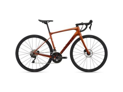 Giant Defy Advanced 2 bicycle, amber glow