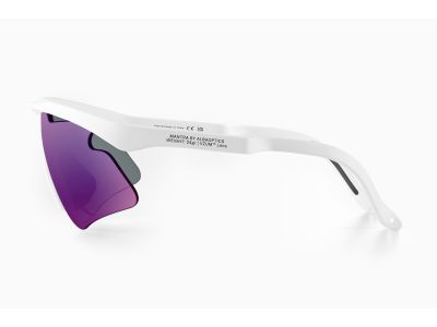 Alba Optics Mantra okulary, białe/fioletowe