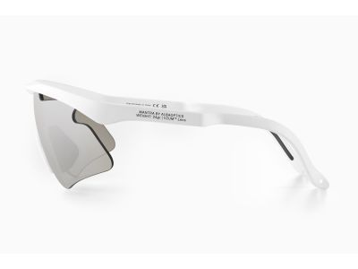 Alba Optics Mantra okuliare, biela/fotochromatická