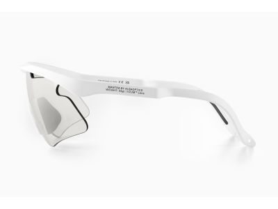 Alba Optics Mantra Brille, weiß/photochrom