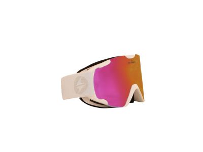 Blizzard 952 DAO okuliare, white shiny/rosa lens/silver coating