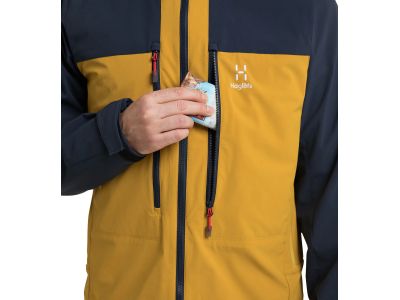 Haglöfs Roc Sight kabát, sárga/kék