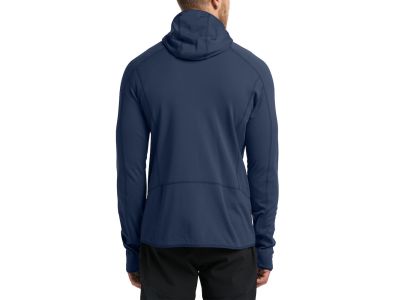 Haglöfs Kapuzen-Sweatshirt aus Wollmischung, dunkelblau
