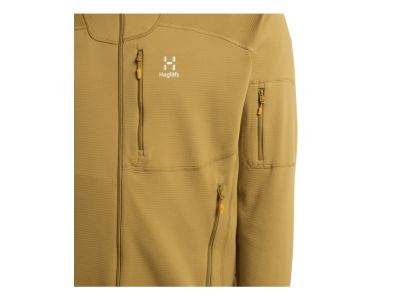 Haglöfs Wool blend hood sweatshirt, light brown