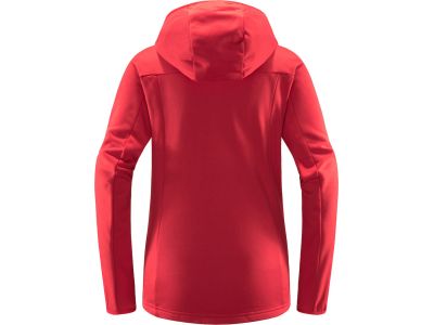 Damska bluza Haglöfs Frost Mid hood, czerwona