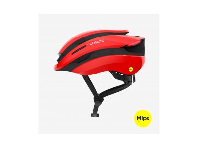 Lumos LUMOS Ultra+ MIPS helmet, bullish red