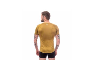 Sensor Coolmax Tech tričko, mustard