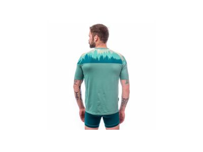 Sensor Coolmax Impress shirt, mint/trees
