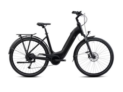 WINORA Tria 9 28 elektromos kerékpár, fekete