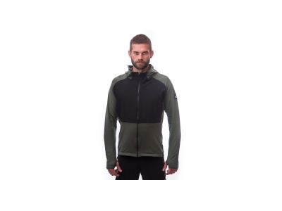 Sensor Coolmax Thermo jacket, olive green/black
