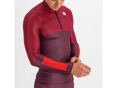Sportful APEX dres, vínová/tmavě růžová
