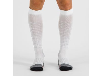 Sportful APEX LONG socks, white/yellow