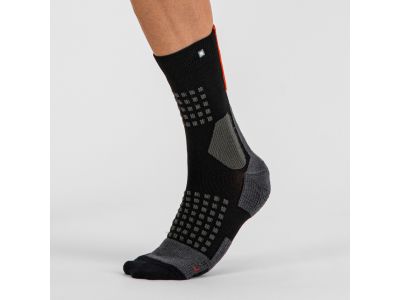 Sportful APEX Socken, schwarz/rot