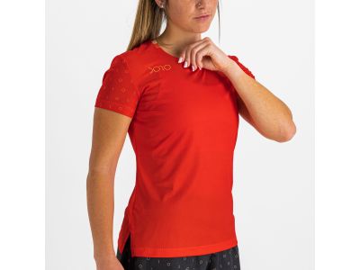 Damska koszulka Sportful DORO CARDIO, czerwona