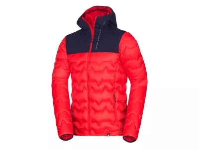 Northfinder WOODROW bunda, červená/modrá