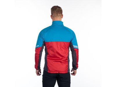 Northfinder BILL kabát, kék/piros