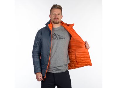 Northfinder WALLACE jacket, orange/blue