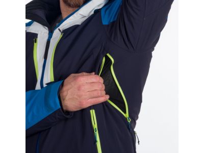 Northfinder STEPHAN ski jacket, blue/white