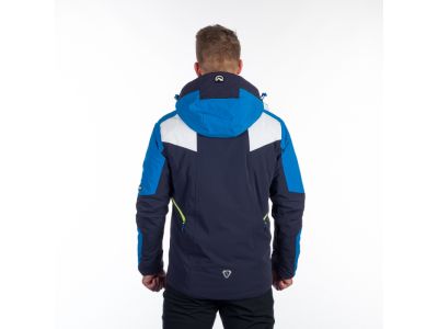 Northfinder STEPHAN ski jacket, blue/white