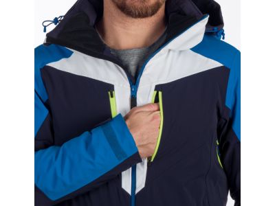 Northfinder STEPHAN ski jacket, blue/white