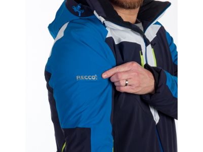 Northfinder STEPHAN ski jacket, blue/white