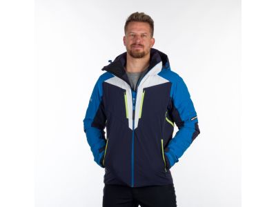 Northfinder STEPHAN ski jacket, blue/white