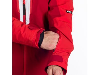 Northfinder STEPHAN ski jacket, red/white