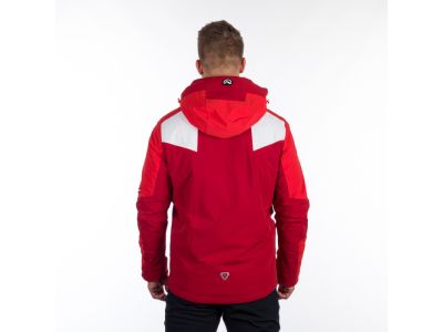 Northfinder BU-5140SNW kabát, piros/fehér