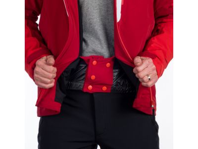Northfinder BU-5140SNW kabát, piros/fehér