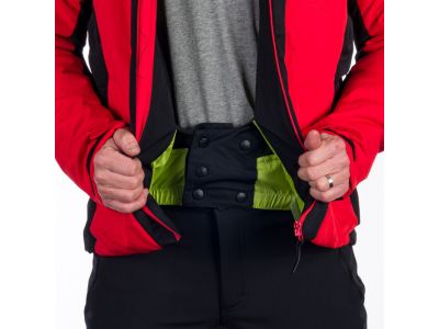 Northfinder CLYDE ski jacket, red/black