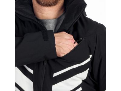 Northfinder EARL jacket, black/white