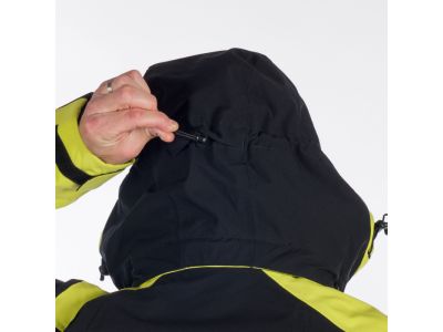 Northfinder EARL ski jacket, limegreen/black