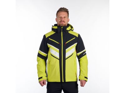 Northfinder EARL ski jacket, limegreen/black