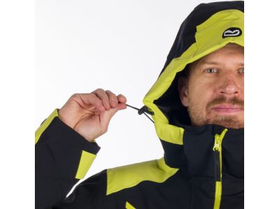 Northfinder EARL ski jacket, limegreen/black